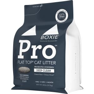 Boxiecat Pro Deep Clean  Scent Free  Probiotic Clumping Cat Litter - Clay Formula - Cleaner Home - Ultra Clean Litter Box  Probiotic Powered Odor C｜dep-good-choice