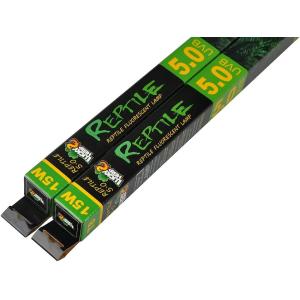 【並行輸入品】 LUCKY HERP 5.0 Fluorescent Tropical Terrarium Lamp UV Bulb T8 15 Wa
