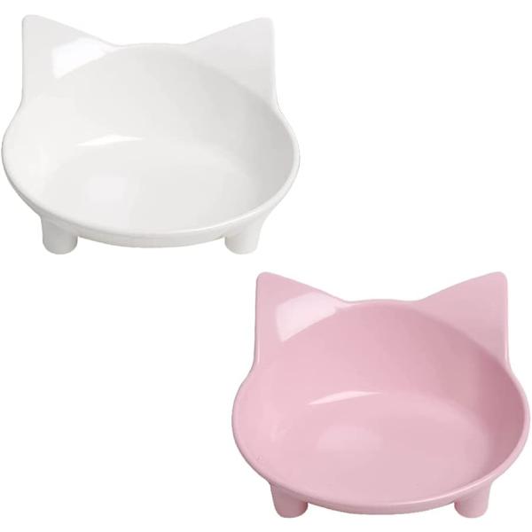 【並行輸入品】 cGy Cat Bowls、猫フードボウル、猫ペットボウル、ペット用品、ノンスリップ...
