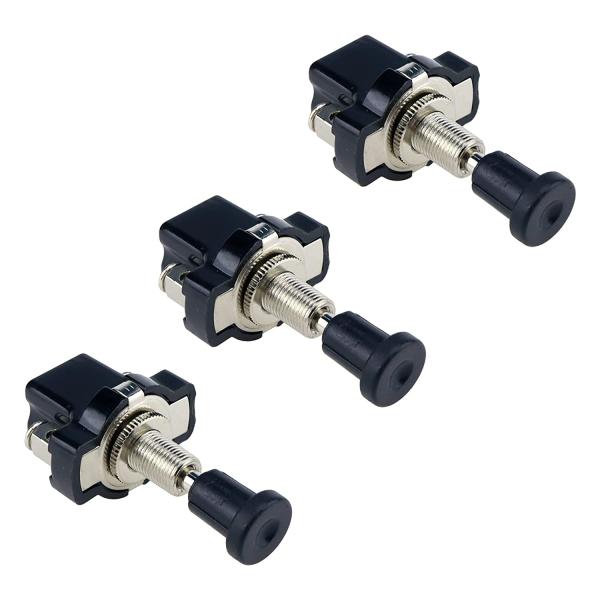 【並行輸入品】 Sydien 3個セット 8mm/ 0.31インチ ねじオンオフ プッシュプルプッシ...