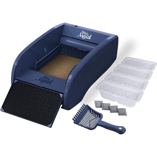 LitterMaid Multi-Cat Self-Cleaning Litter Box 141［...