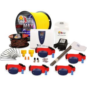 【並行輸入品】 Extreme Dog Fence Max Grade Electric Dog Fence - 5 Dog Kit - 1000 F