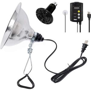 【並行輸入品】 Simple Deluxe PTCLAMCR150MCTRL 150W Reptile Heat Bulb & 150W Clamp
