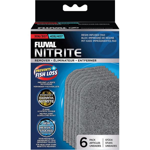 Fluval 307/407 Nitrite Remover Pad  Replacement Aq...