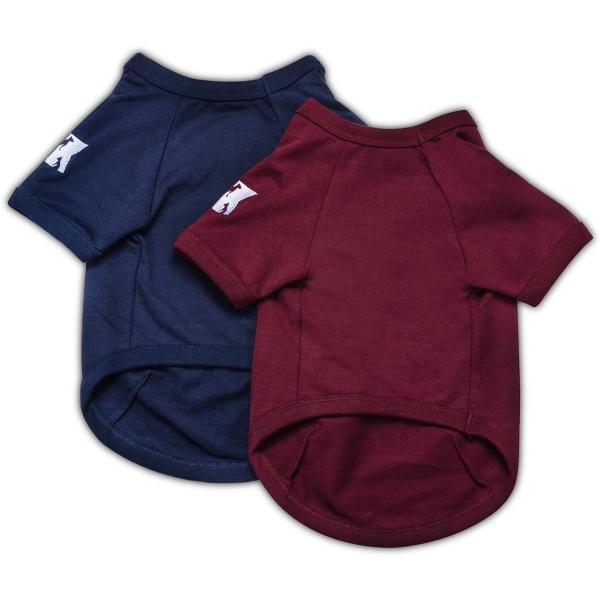 【並行輸入品】 Koneseve Dog Shirts Blank T-Shirt Soft for...
