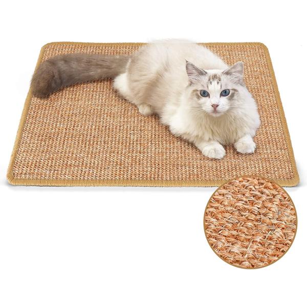 【並行輸入品】 FUKUMARU 猫用スクラッチャーマット、サイズ40CM * 60CM、猫用爪とぎ...