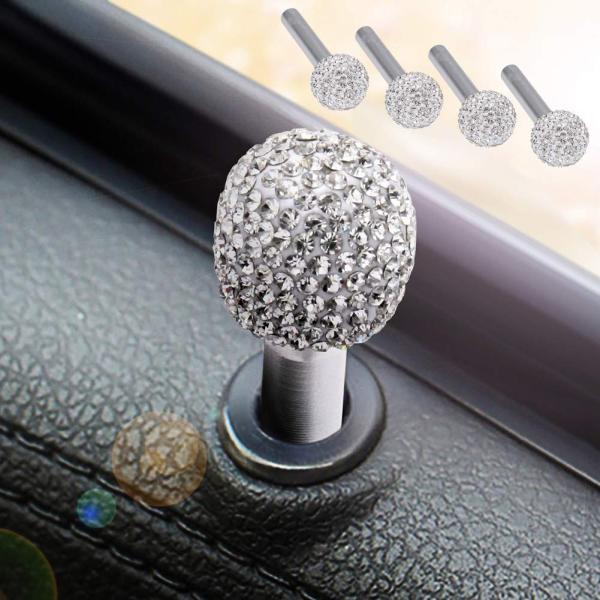 【並行輸入品】 XianghuangTechnology キラキラドアロックノブ プルピン ユニバー...