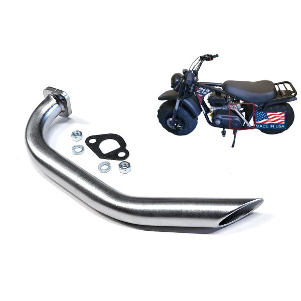 【並行輸入品】 】 Exhaust Header for: Mega Moto 212cc, Col...