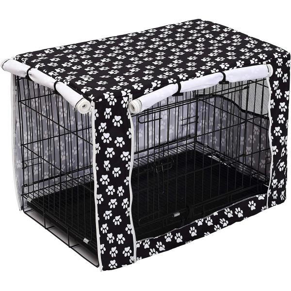 Dog Crate Cover for Wire Crates Heavy Nylon Durabl...