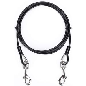 【並行輸入品】 AMOFY 15ft Dog Tie Out Cable - Galvanized ...