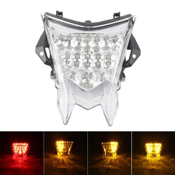 【並行輸入品】 GZYF バイク用 LED テールランプ テールライト ブレーキ ウインカー機能付き...