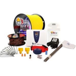 【並行輸入品】 Extreme Dog Fence Max Grade Electric Dog Fence - 1 Dog Kit - 2000 F