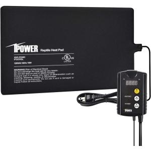 【並行輸入品】 iPower Reptile Heat Pad 4W/8W/16W/24W Under Tank Terrarium Warmer H