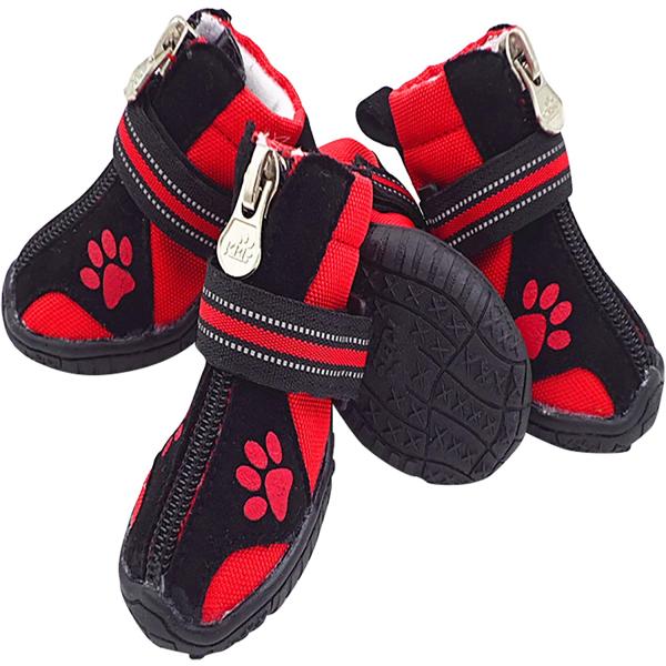 【並行輸入品】 URBEST Dog Winter Shoes  Dog Boots Sports ...