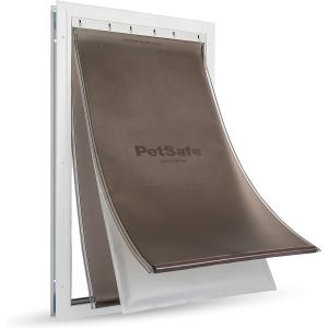 【並行輸入品】 PetSafe Extreme Weather Dog and Cat Door - Aluminum Frame Pet Door