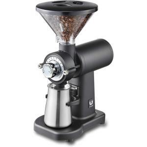 Urbanic 070s Electric Coffee Grinder (110~220v) / flat Titanium burr 60mm / 20 steps can be set (Black) / (Made in Korea)　並行輸入品｜dep-good-choice