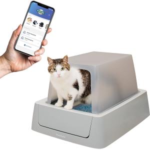 【並行輸入品】 PetSafe ScoopFree Smart Self-Cleaning Cat Litter Box - WiFi & App E