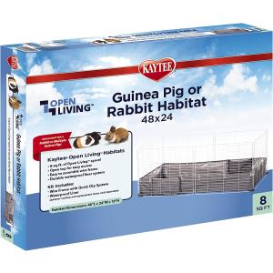 【並行輸入品】 Kaytee Open Living Pet Rabbit or Guinea Pig Habitat 48inch x 24inc