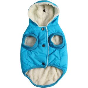 【並行輸入品】 Vecomfy Fleece Lining Extra Warm Dog Hoodi...