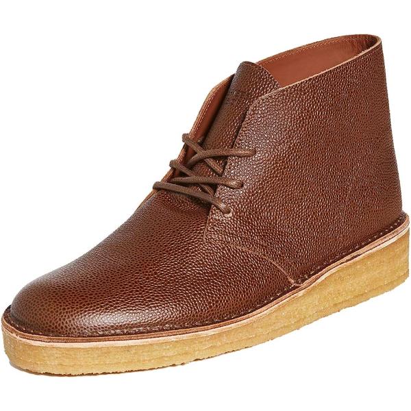 Clarks Men&apos;s Desert Coal Booties  Tan Scotch Grain...