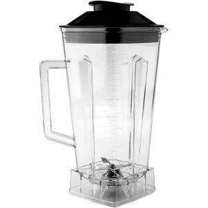 【並行輸入品】 Livtor 64オンスコンテナ ブレードと蓋付き Vitamix 5200 530...