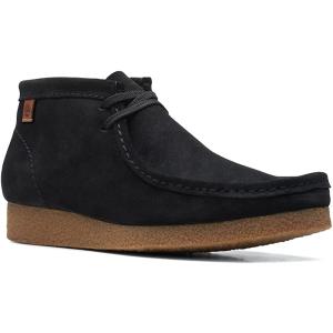 Clarks Men&apos;s Shacre Boot Ankle  Black Suede  10.5 ...