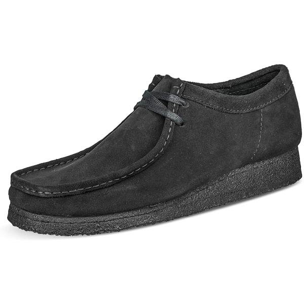 [クラークス] 26155519 Wallabee ワラビー メンズシューズ Black Suede...