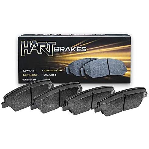 Front Hart Brakes Ceramic Series Brake Pad With Ru...