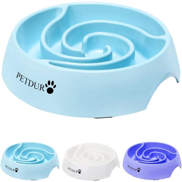 PETDURO Slow Feeder Dog Bowls for Large Dogs 4 Cup...