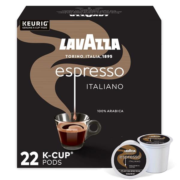 Lavazza Espresso Italiano Single-Serve Coffee K-Cu...