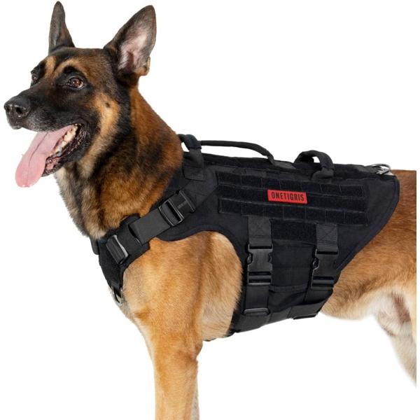 【並行輸入品】 OneTigris Large Tactical Dog Harness  No P...