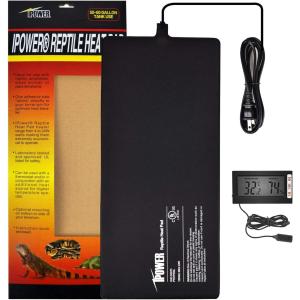 【並行輸入品】 iPower 8inch x 18inch Reptile Heat Mat Under Tank Heater Terrarium