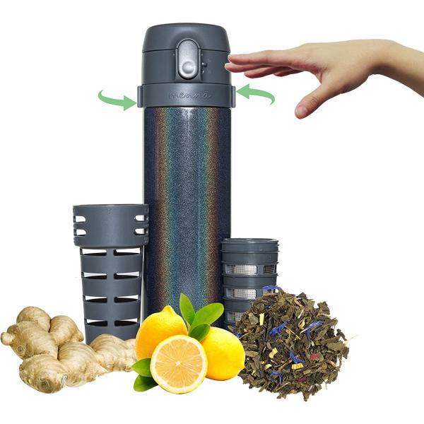Menna One Control your flavor Stainless steel tea ...