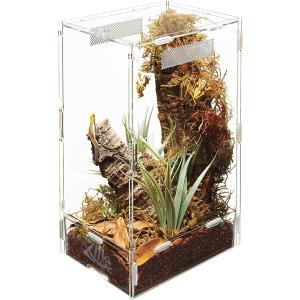 【並行輸入品】 Zilla Micro Habitat Terrariums with Locking Latch Arboreal Large　