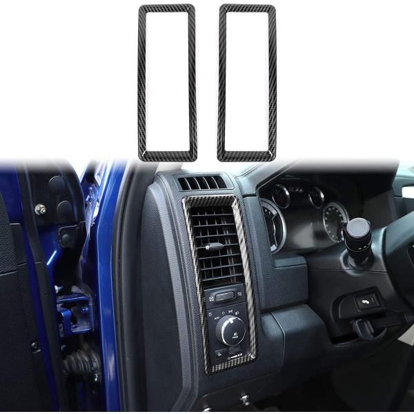 【並行輸入品】 Voodonala 2010-2017 Dodge RAM ABS カーボンファイバ...