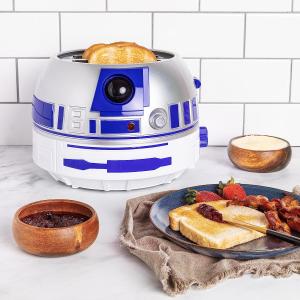 Uncanny Brands Star Wars R2D2 Deluxe Toaster - Lights-Up and Makes Sounds Like Artoo　並行輸入品｜dep-good-choice