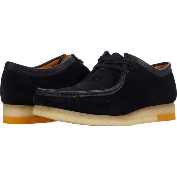 Clarks Wallabee Black Combi 8.5 D (M)　並行輸入品