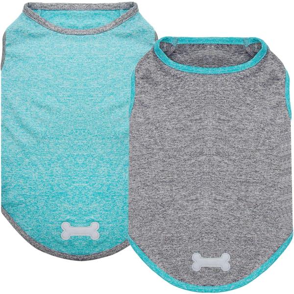 【並行輸入品】 KYEESE 2 Pack Dog Shirts Quick Dry Soft St...