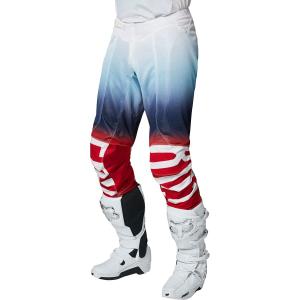 【並行輸入品】 Fox Racing Airline REEPZ Motocross Pant,White/RED/Blue,34
