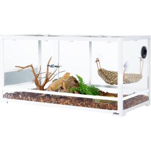 【並行輸入品】 OIIBO 50 Gallon Reptile Terrarium 36inch x 18inch x 18inch Knock Do