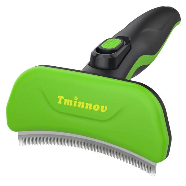 【並行輸入品】 Tminnov Pet Grooming Brush Dog and Cat She...