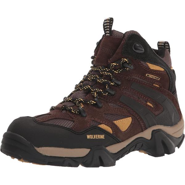 WOLVERINE Men&apos;s Wilderness Waterproof Hiking Boot ...