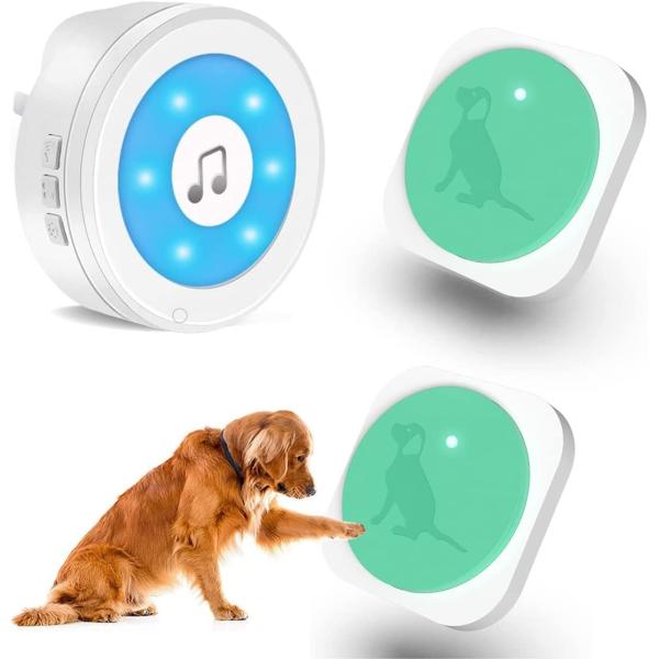 YisTech Dog Doorbell for Potty Training Wireless D...