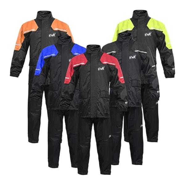 【並行輸入品】 HWK Motorcycle Rain Suit for Men and Women...