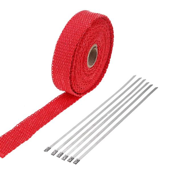 【並行輸入品】 ESUPPORT 2.5cm x 5m グラスファイバーロール レッド レーシング ...