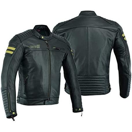 【並行輸入品】 MOTORCYCLE JACKET FOR MEN ARMORED HIGH PRO...