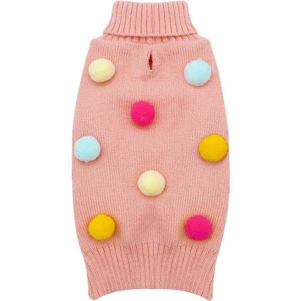 【並行輸入品】 KYEESE Valentines Day Dog Sweater with Col...