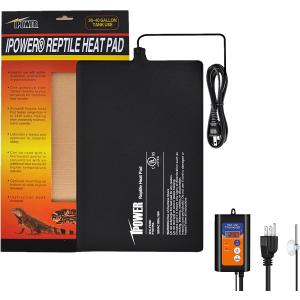 【並行輸入品】 iPower 8X12 Inch Reptile Heat Pad Under Tank Heater Terrarium Warme