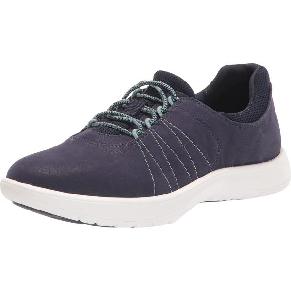 Clarks Women&apos;s Adella Stroll Oxford  Dark Navy Tex...