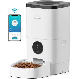 【並行輸入品】 PETLIBRO Automatic Cat Feeders Cat Food Dispenser with Customize F